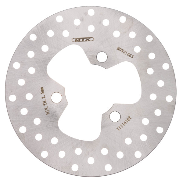 MTX Mtx performance atv brake disc front solid round honda md6006 #01063